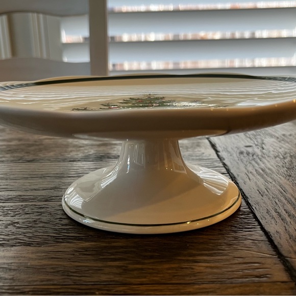 Vintage Cuthbertson Pie, Cake or Sweets Dish Original Christmas Tree - Picture 6 of 7